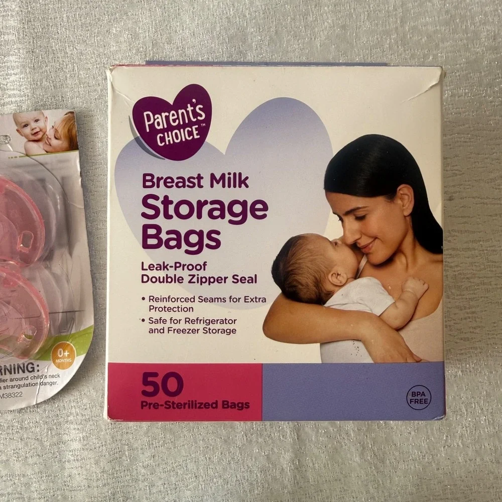 Bundle Baby Bottles Storage Bags Pacifiers Tommee Tippee Medela Starter Kit Lot